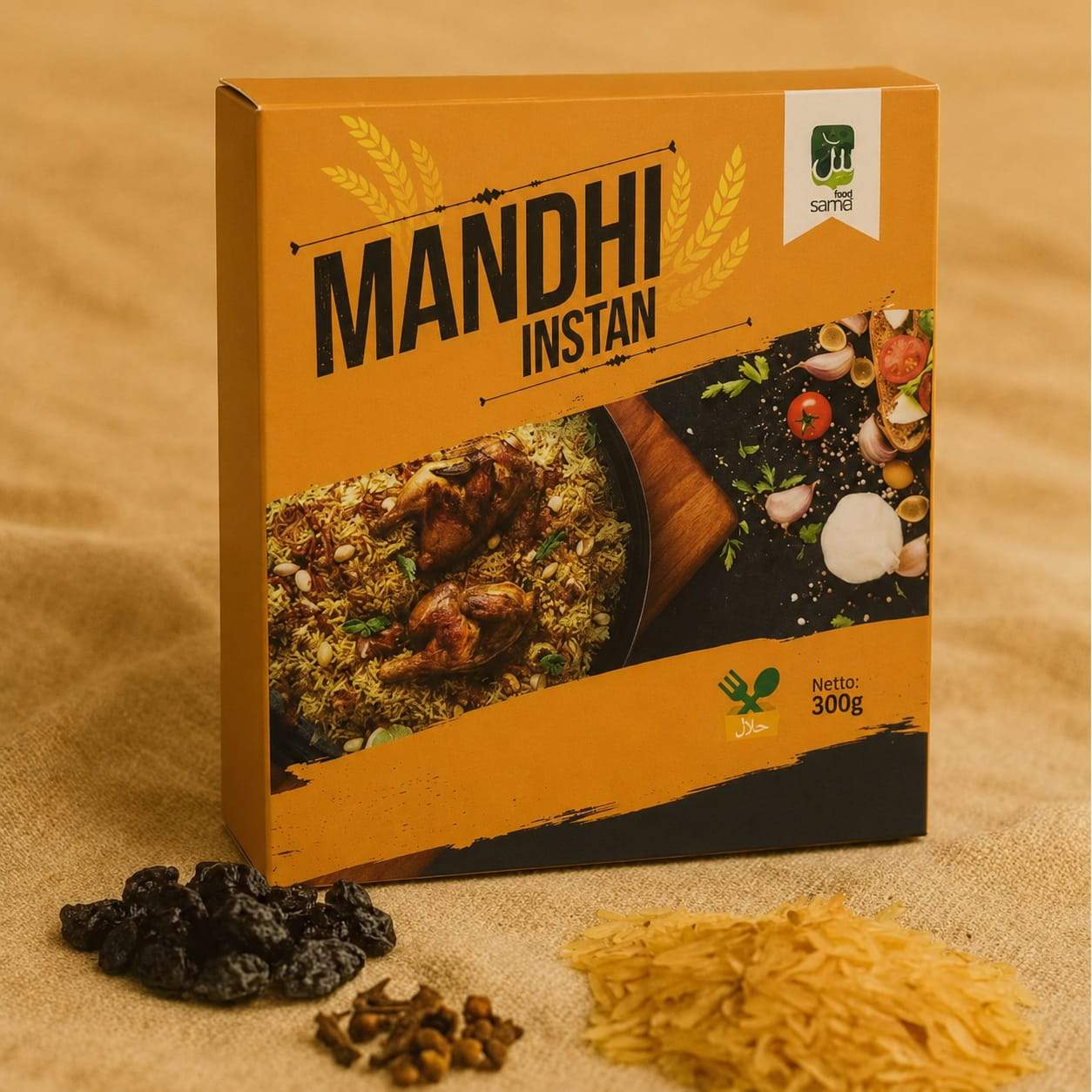 Nasi Instan Mandi