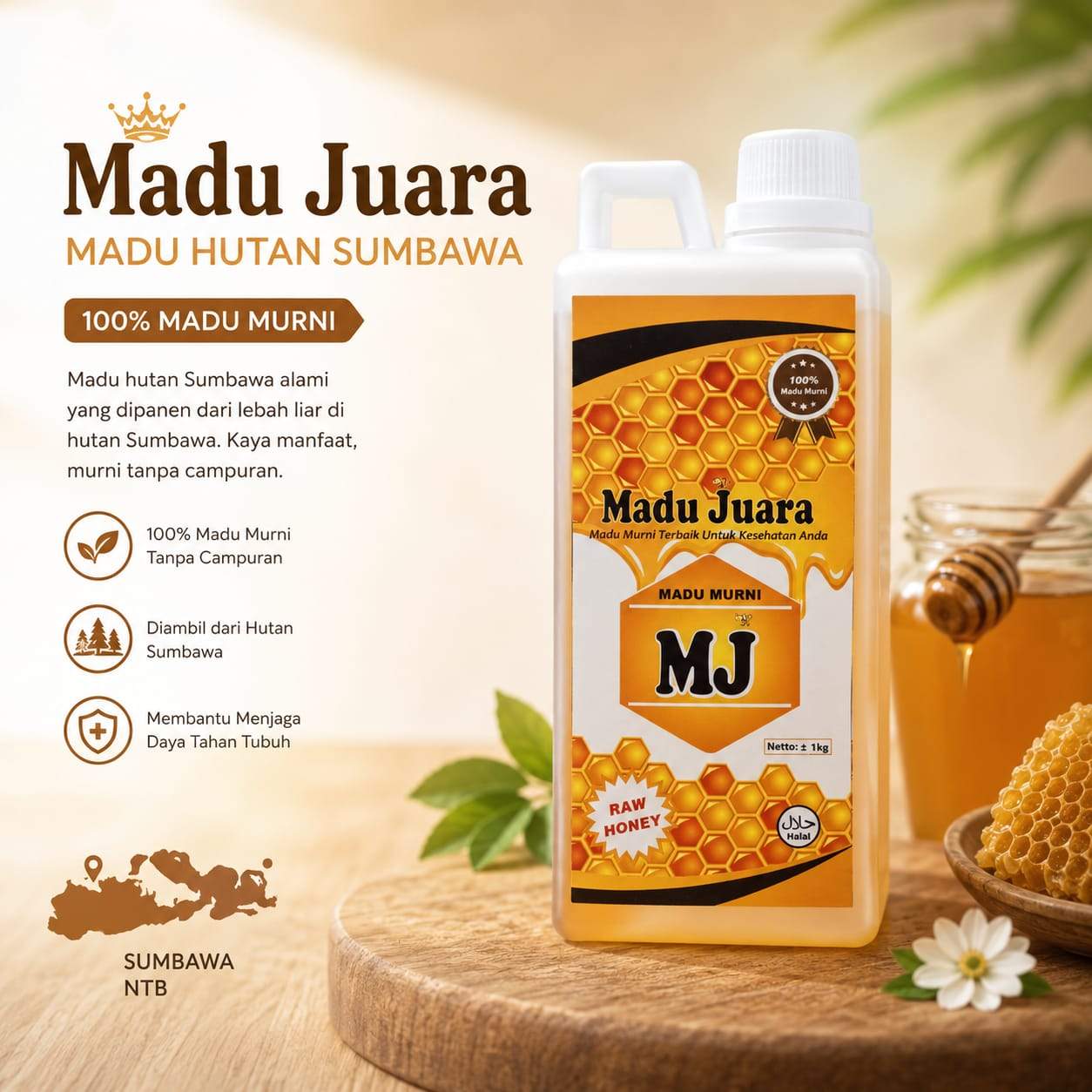 Madu Hutan Sumbawa - 1